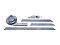 Dial universal bevel protractor with 4 rules