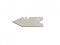Gauge for Whitworth thread 55° - 55°
