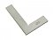 Precision flat square, 75x50mm, thickness 5mm, DIN 875, II. class - 75x50mm