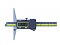 Digital depth caliper 150mm data output