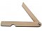 Wooden protractor (reading 0-340°) 500mm - 500x35x24mm