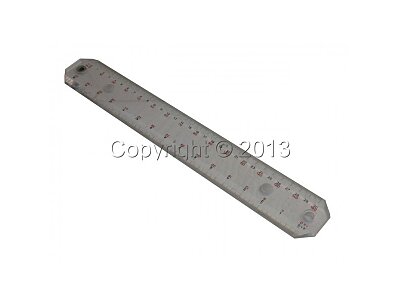 Hobby scale 300mm - plastic clear
