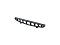 Cast iron straight edge 500x40mm