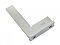 Precision square with base, 300x200mm, thickness 7mm, DIN 875, II. class - 300x200mm