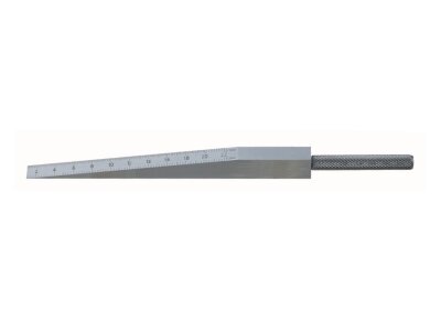 Measuring wedge, range 1,0-20mm, lenght 0,1mm