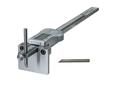 DIGITAL STEEL MARKING GAUGE WITH RECTANGULAR PLATE