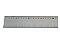 Aluminium bevelled ruler 1000x50x5mm